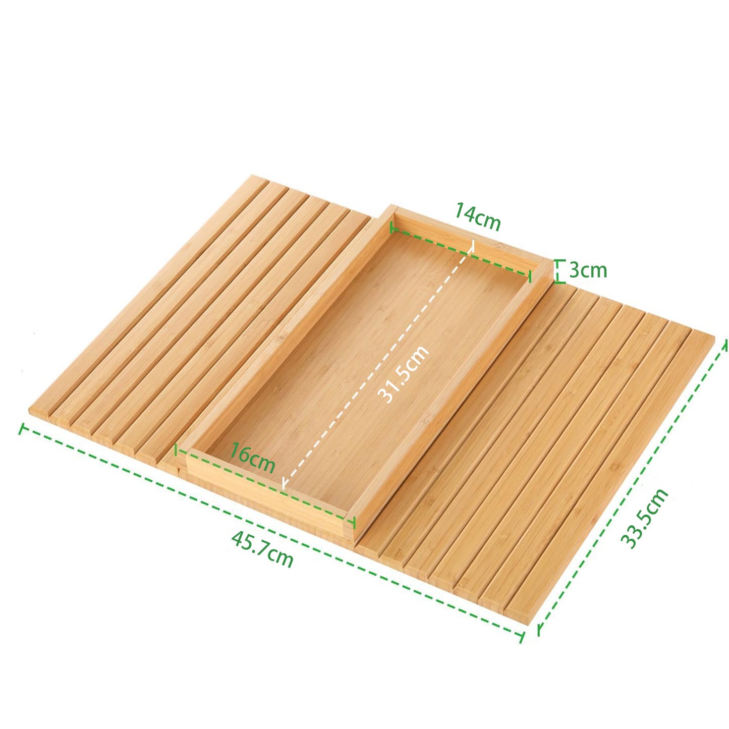 Foldable Bamboo Sofa Tray