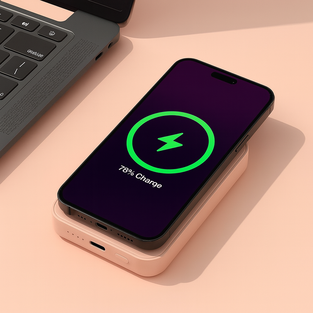 Aura Magnetic Wireless Power Bank 10,000mAh