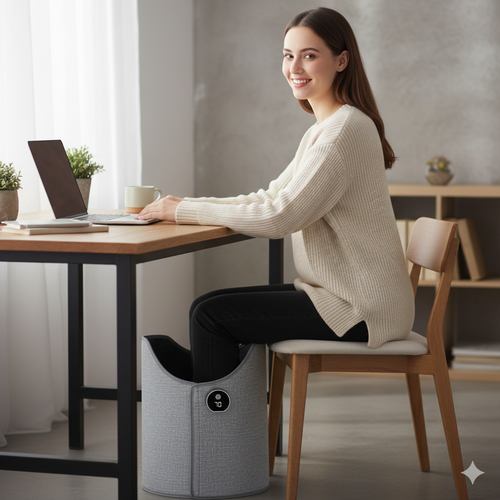 WarmNest™ Electric Foot & Leg Warmer